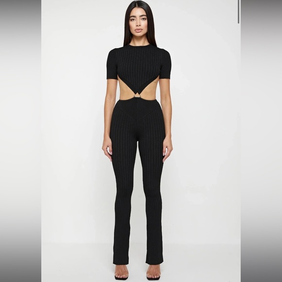 Maniere De Voir Pants - SOLD‼️knitted jumpsuit.